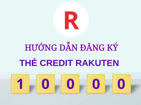 đăng ký thẻ credit Rakuten