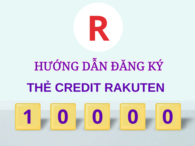 đăng ký thẻ credit Rakuten